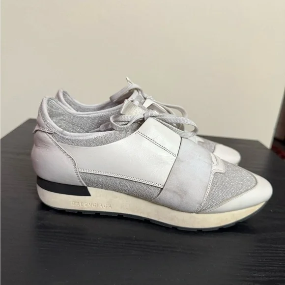 Balenciaga 2024 Race Runner Sport Sneakers Neoprene Mesh Sneakers 39 9 - Picture 3 of 10
